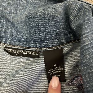 Denim jacket. Size M